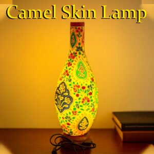 Camel Skin Lamp Surahi Shape (Size :59 cm)
