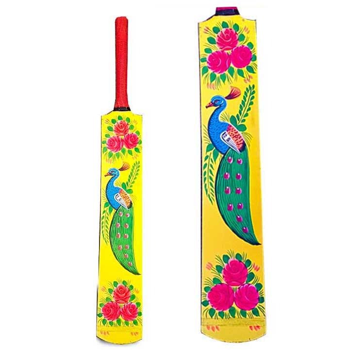 Truck Art Cricket Bat (Size : Approx 91.44 cm) - Image 5