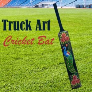 Truck Art Cricket Bat (Size : Approx 91.44 cm)