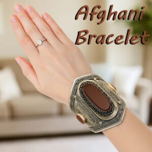 Afghani Bracelet With Artificial Stone