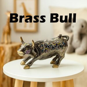 Brass Bull (Size:15 cm)