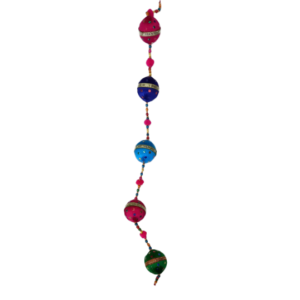 Beaded Wall Hanging Stripes