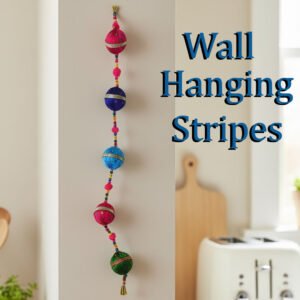 Beaded Wall Hanging Stripes