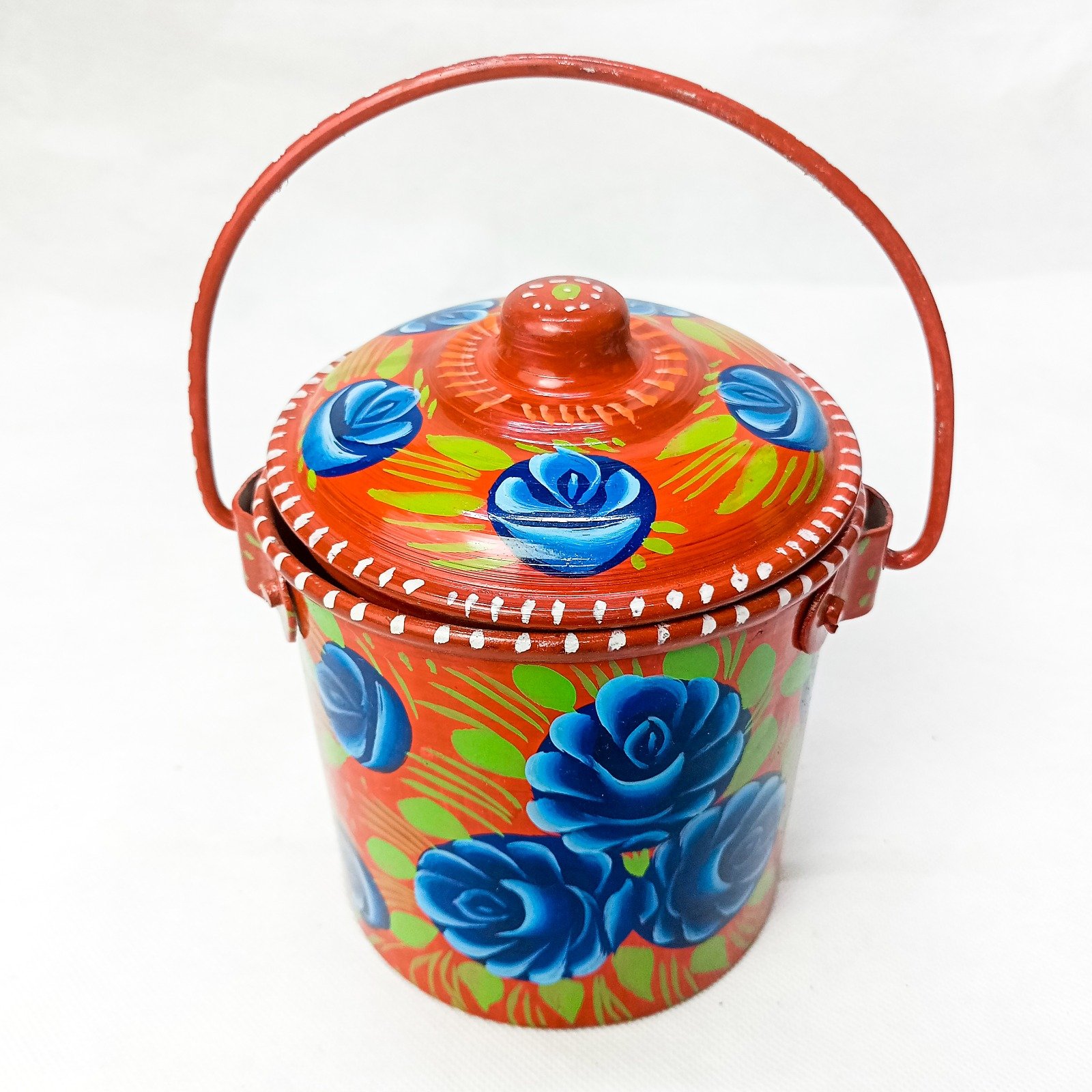 Truck Art Milk Bucket (Size : 17cmx14cm) - Image 7