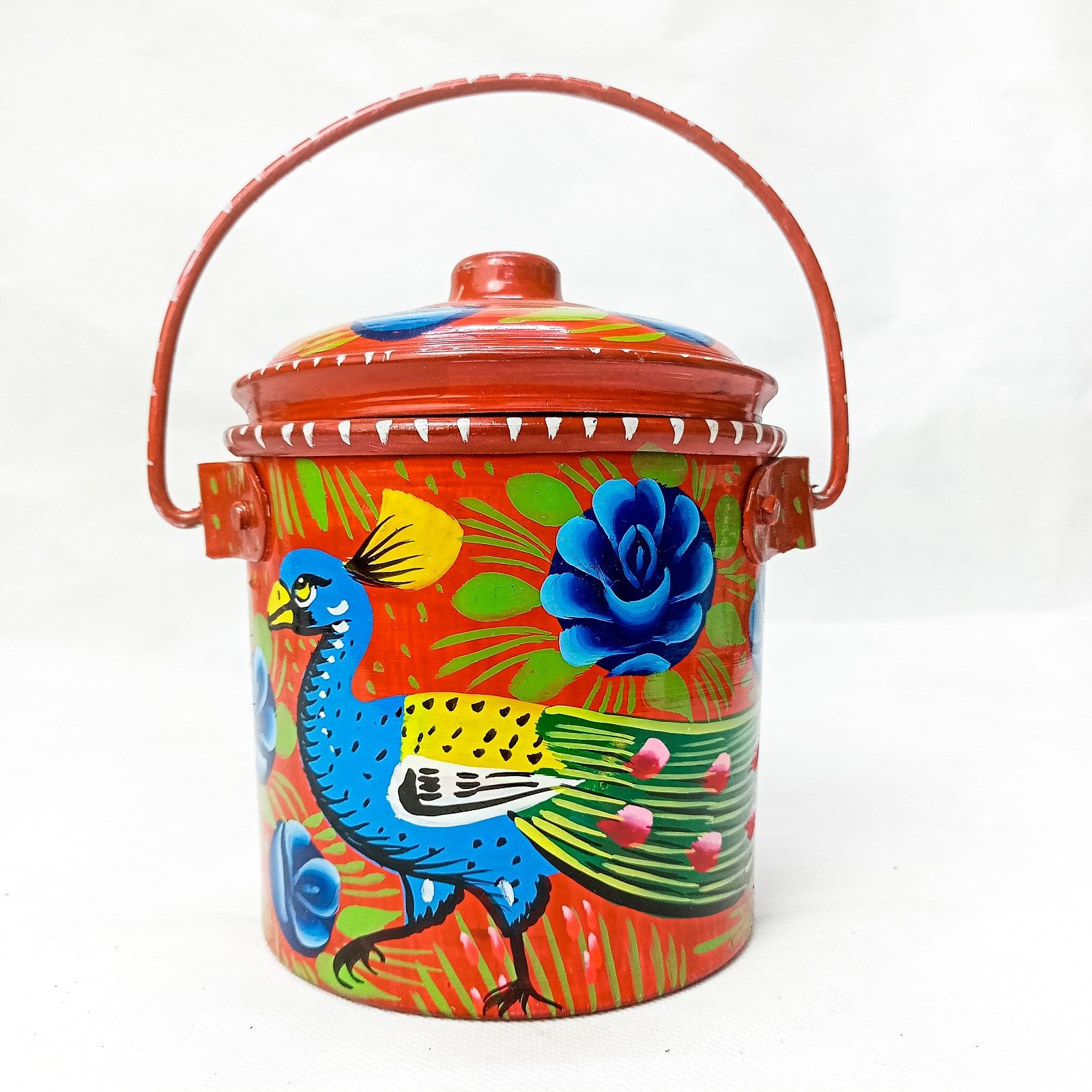 Truck Art Milk Bucket (Size : 17cmx14cm) - Image 4