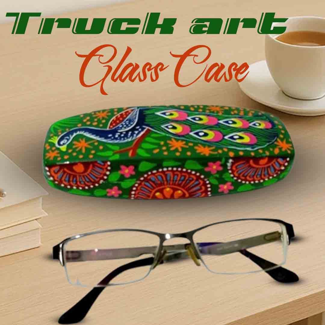 Truck Art Glass Case (W:15cm)