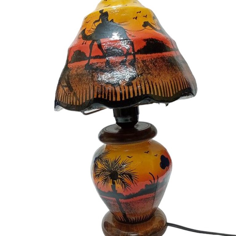 Camel Skin Lamp Shade (Size :30 cm) - Image 2