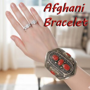 Afghani Bracelet With Artificial Stone