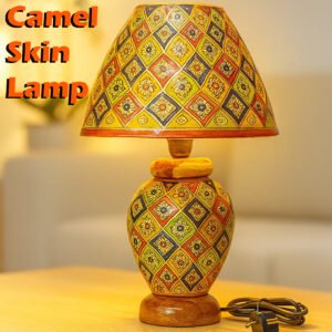 Camel Skin Lamp Shade (Size :46 cm)