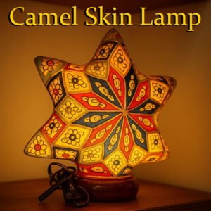 Camel Skin Lamp Star Shape (Size :28 cm)