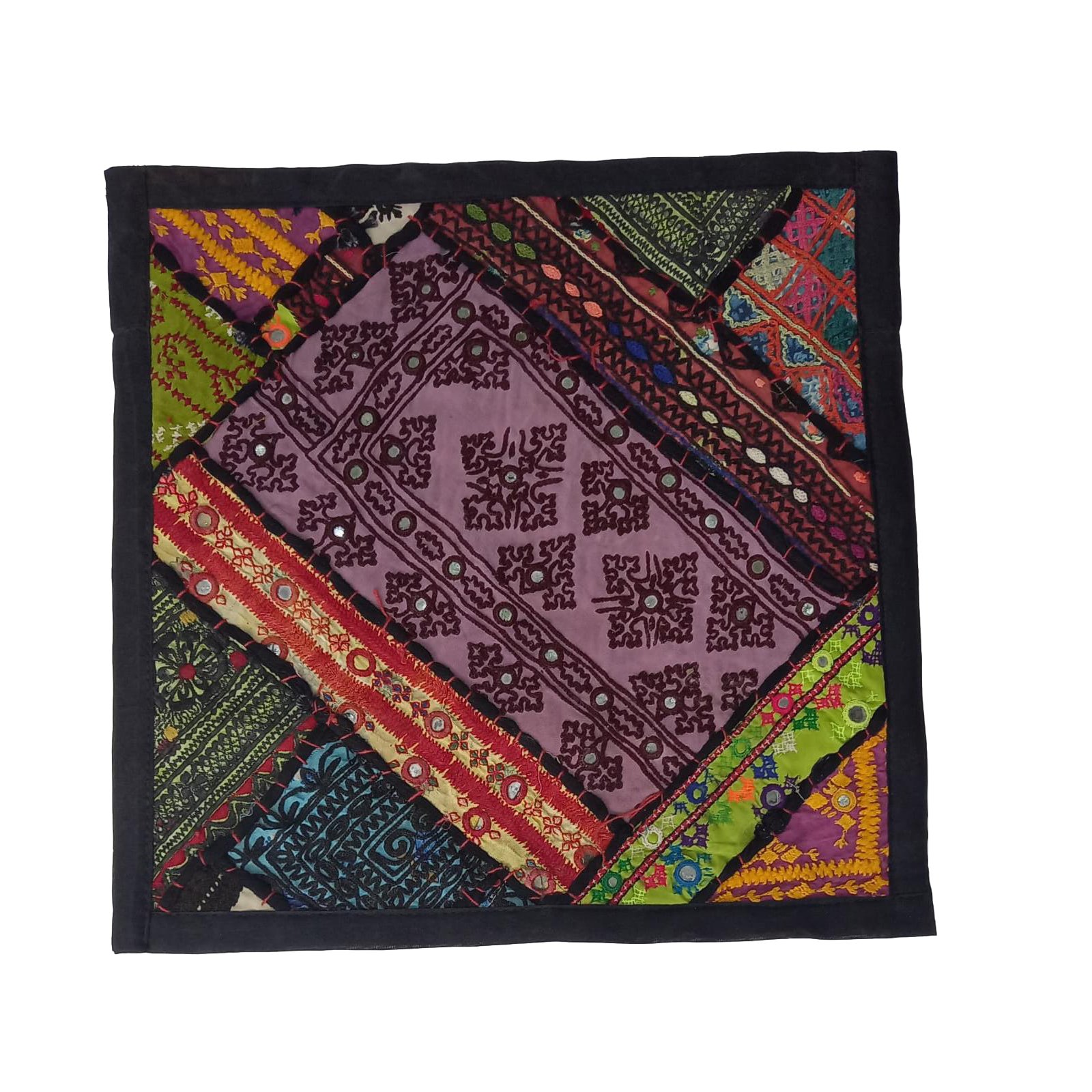 Patch Work Cushion Cover - Image 2