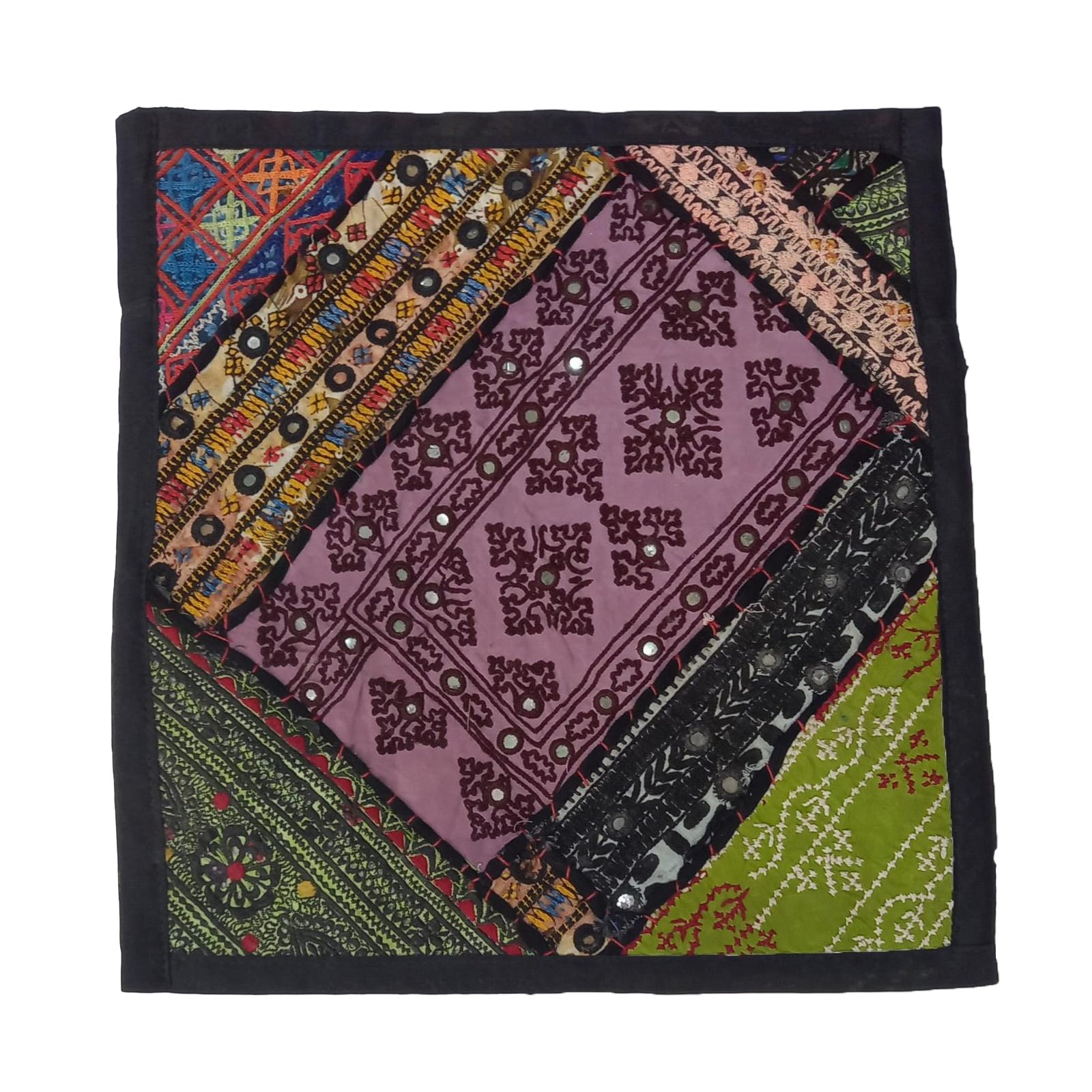 Patch Work Cushion Cover - Image 2