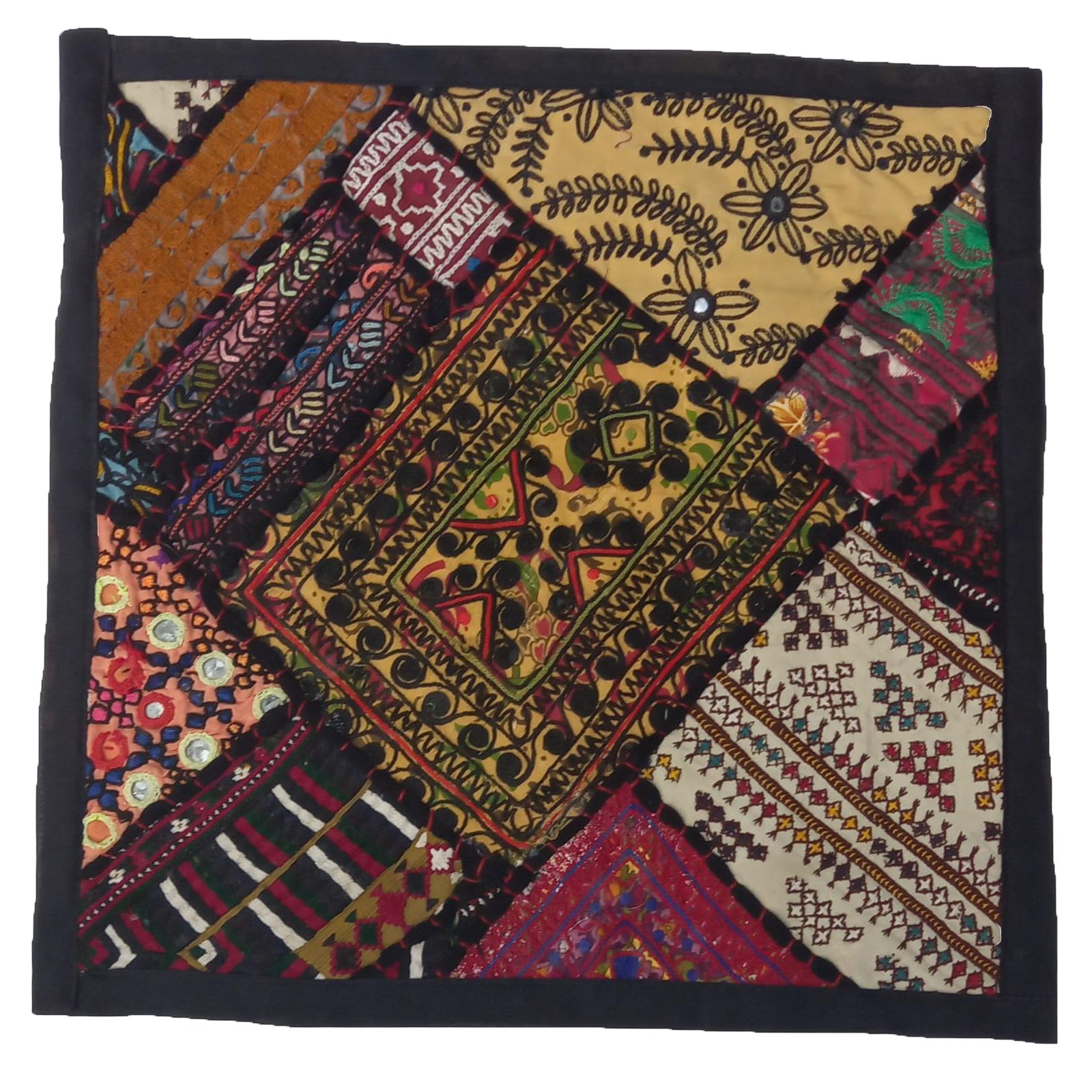 Patch Work Cushion Cover - Image 2