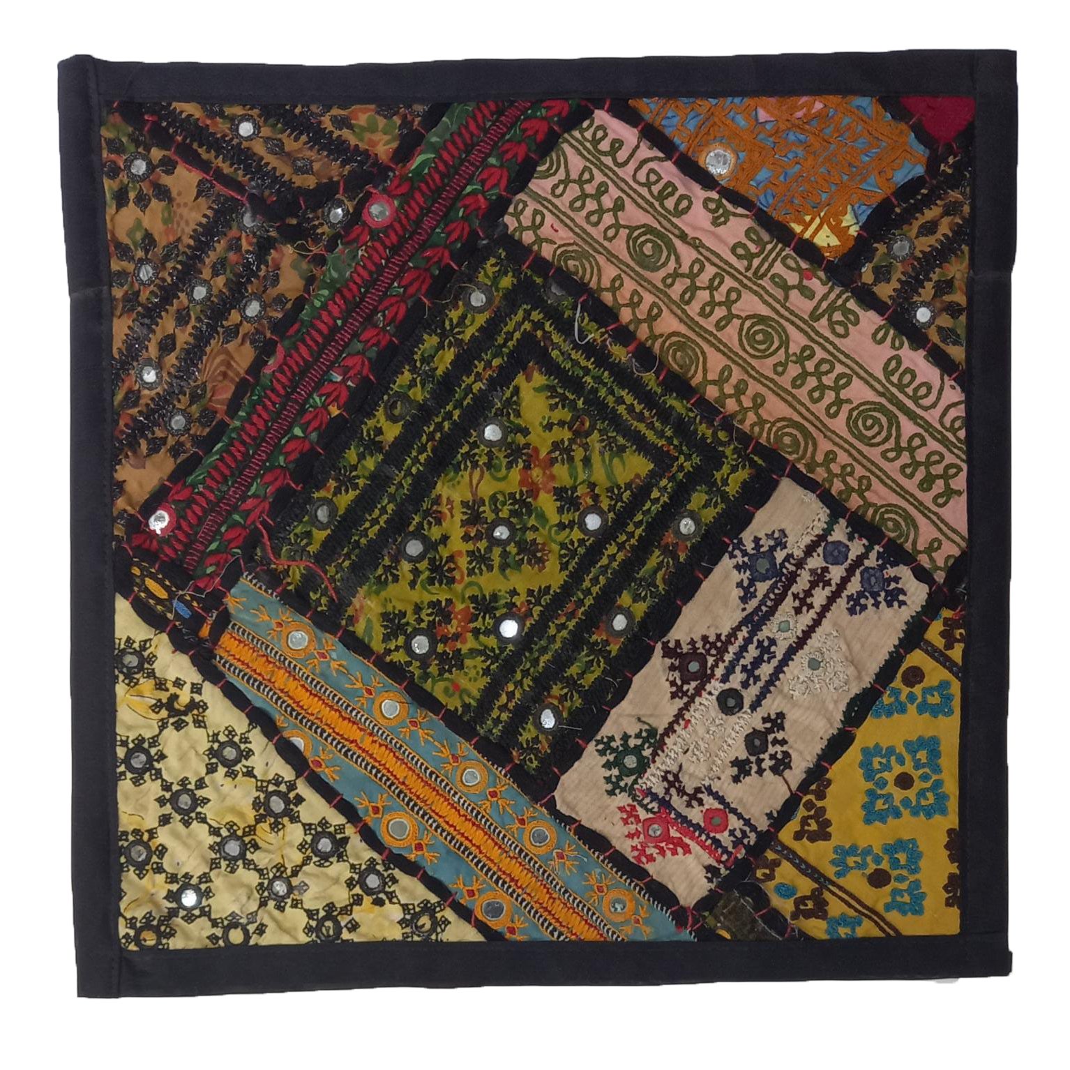 Patch Work Cushion Cover - Image 2