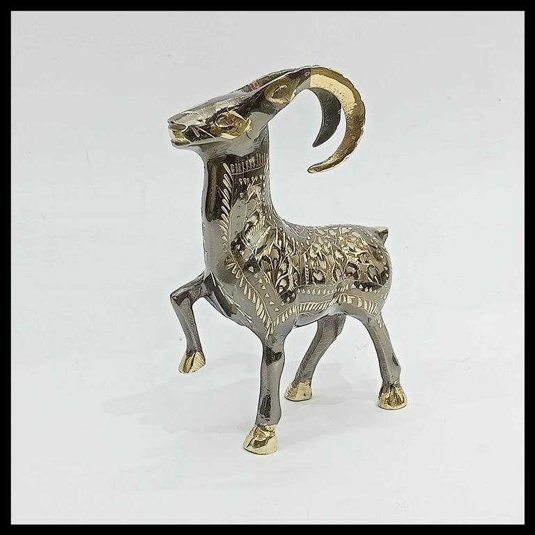 Brass Markhor (Size:15 cm) - Image 5