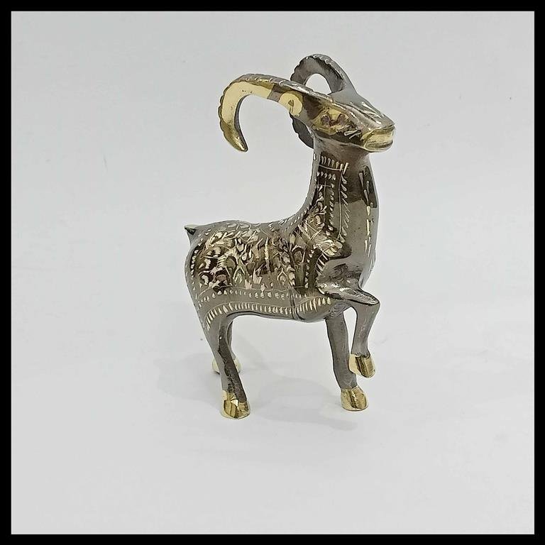 Brass Markhor (Size:15 cm) - Image 3