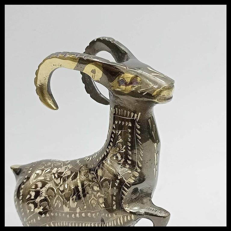 Brass Markhor (Size:15 cm) - Image 7