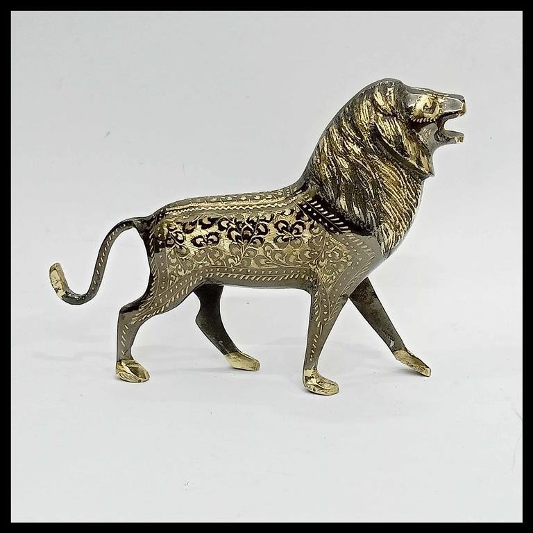 Brass Lion (Size: 20 cm) - Image 3