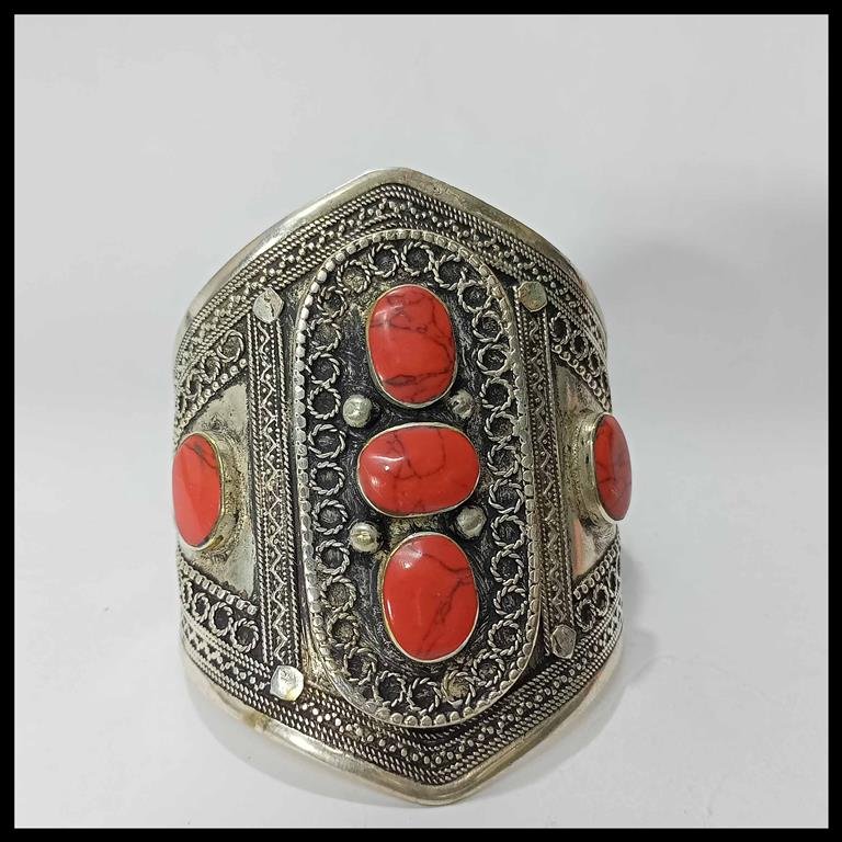 Afghani Bracelet With Artificial Stone - Image 3