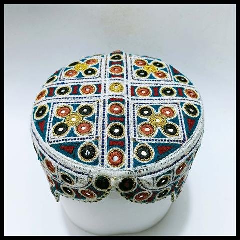 Sindhi Topi (D:16 cm) - Image 3