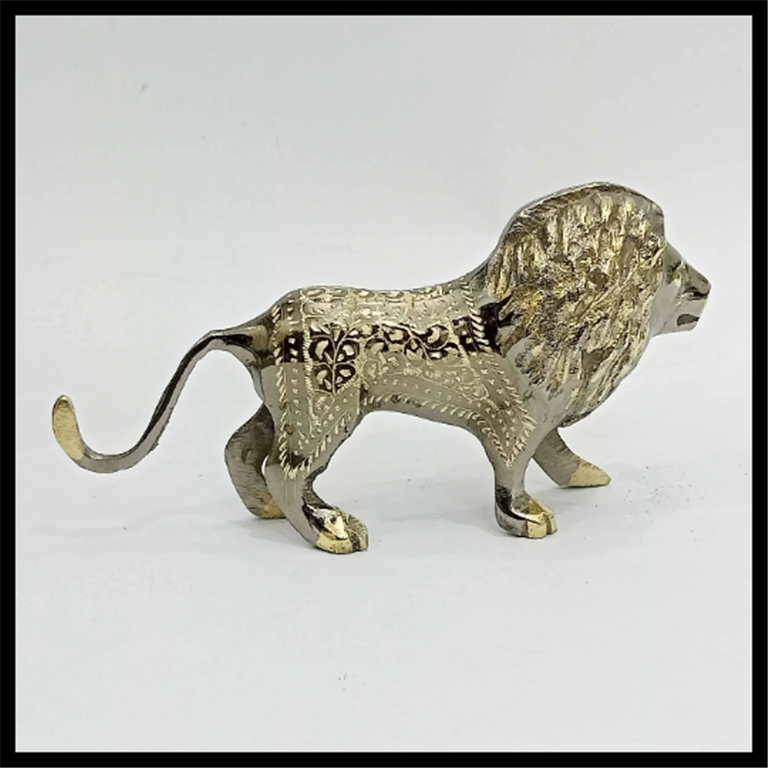 Brass Lion (Size:15 cm) - Image 6