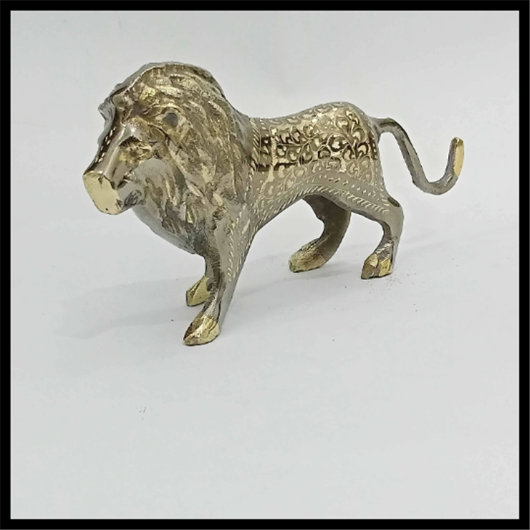 Brass Lion (Size:15 cm) - Image 5