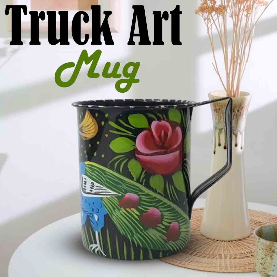 Truck Art Mug ( H-9.5cm)