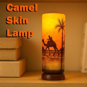 Camel Skin Lamp Glass Shape (Size :30 cm)