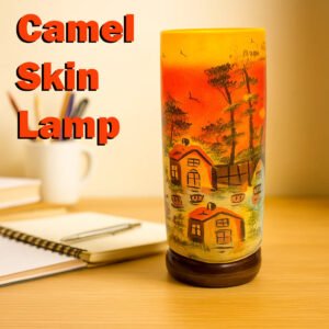 Camel Skin Lamp Glass Shape (Size :30 cm)