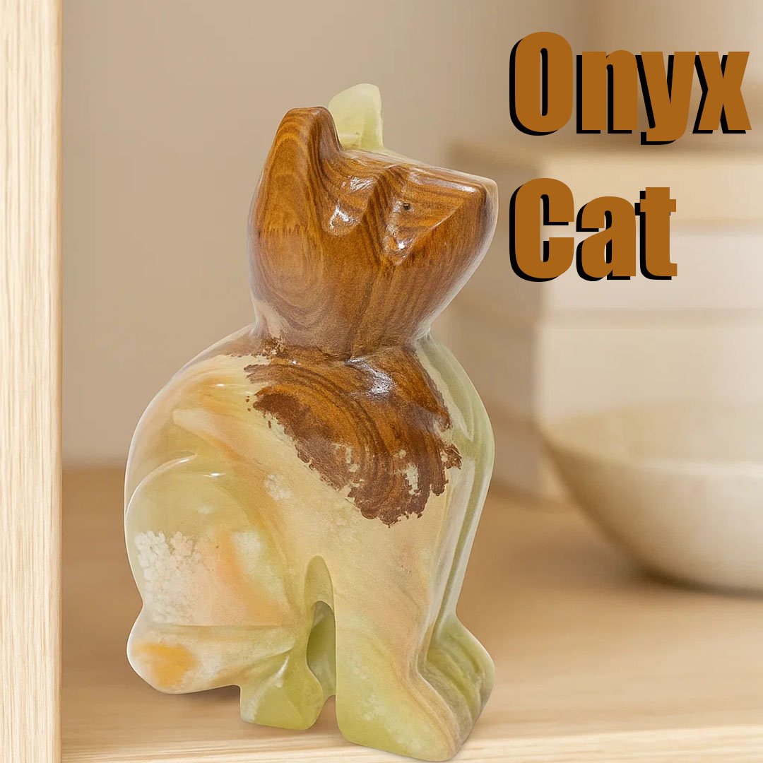 Onyx Cat (Size : 10 cm)