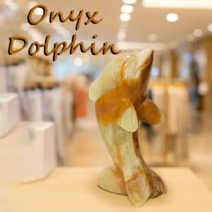 Onyx Dolphin (Size : 15 cm)