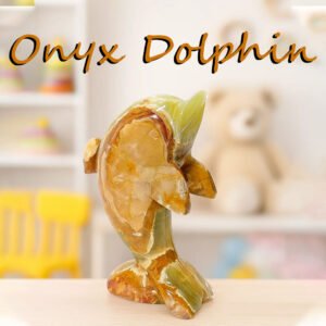 Onyx Dolphin (Size : 15 cm)