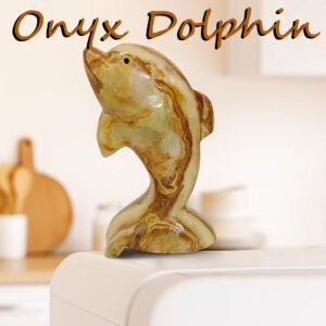 Onyx Dolphin Size:15cm