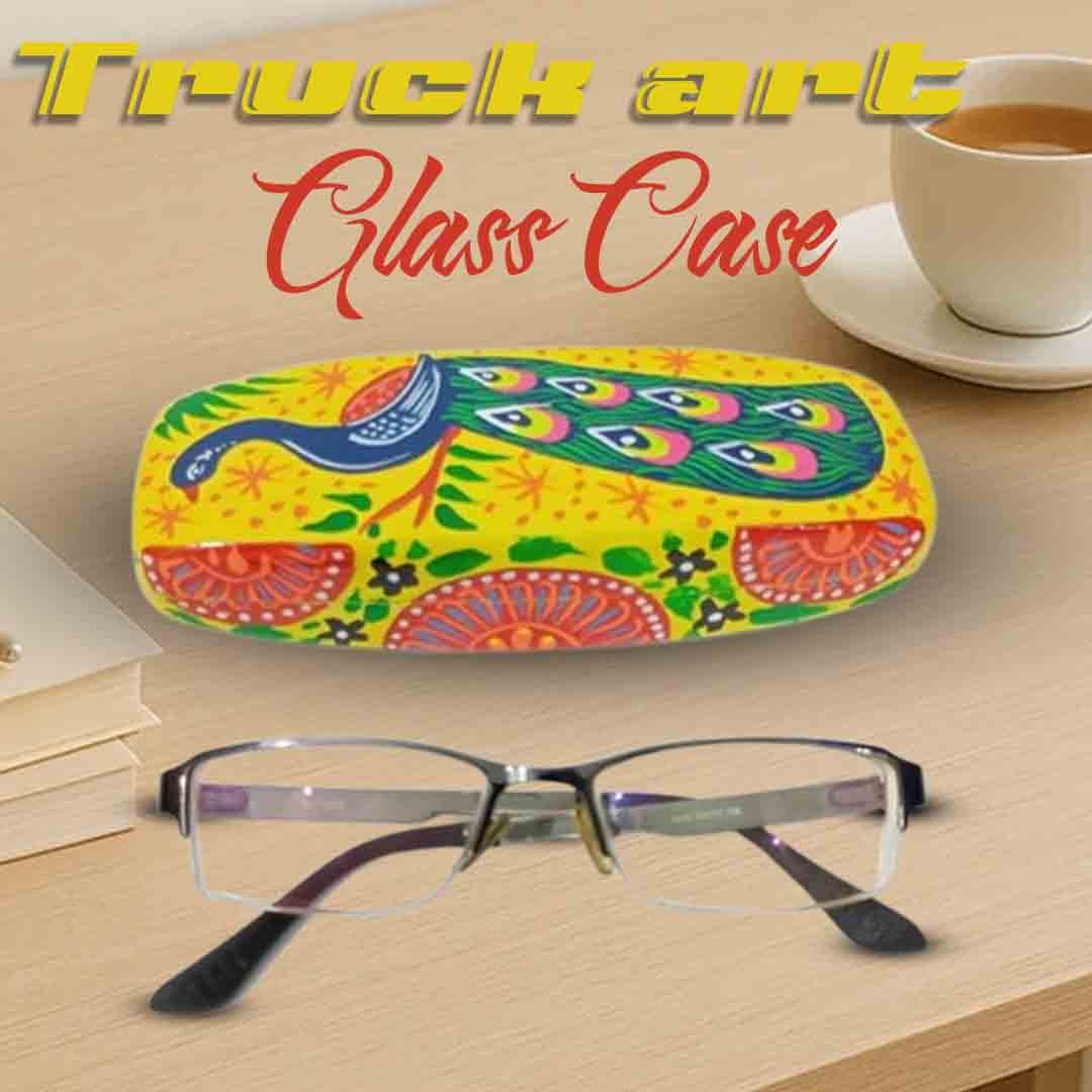 Truck Art Glass Case (W:15cm)
