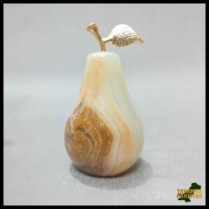 Onyx Pear (Size:7.5 X 5 cm)