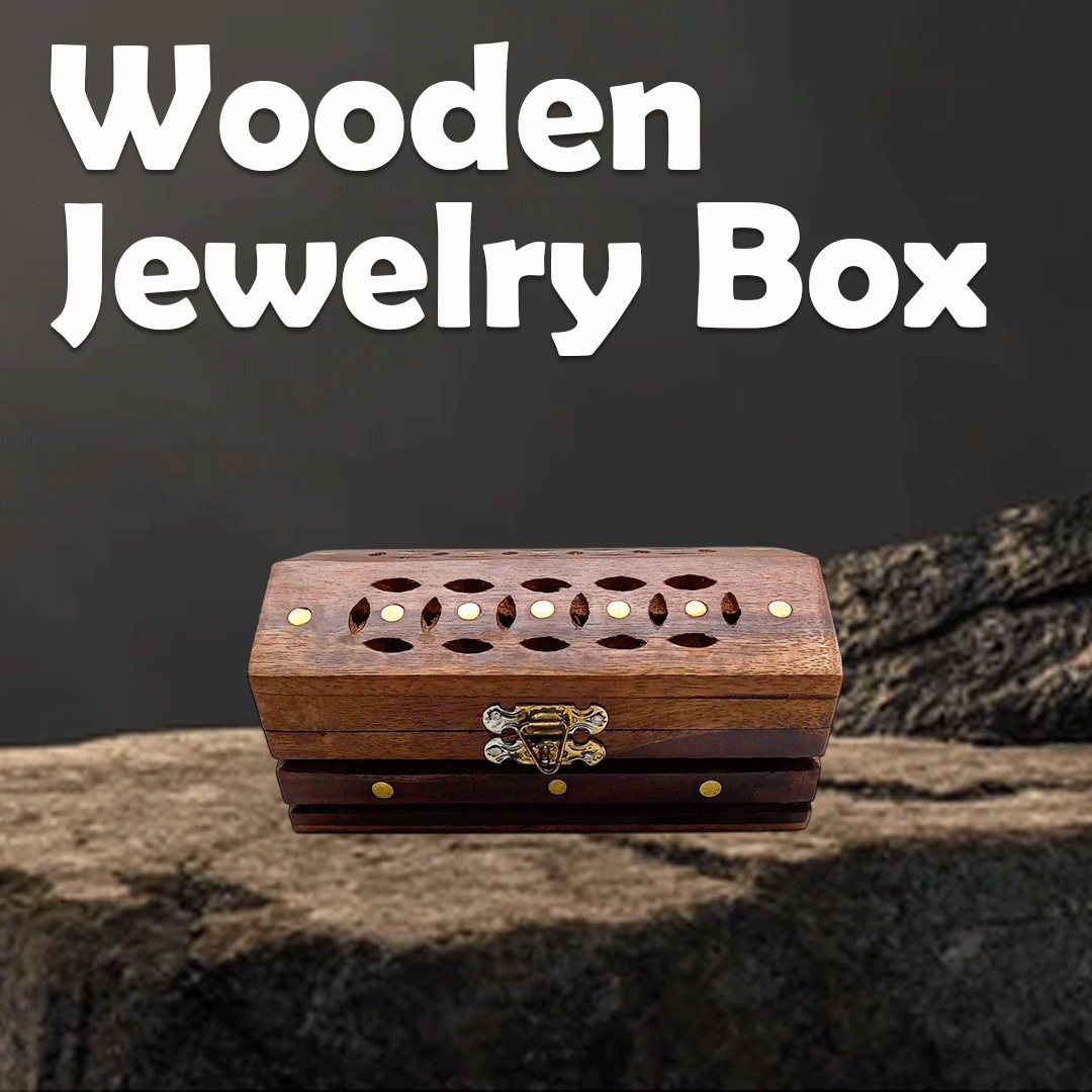 Wooden Jewelry Box (15 X 07 cm) - Image 2