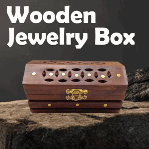 Wooden Jewelry Box (15 X 10 cm)
