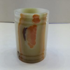Onyx Pen Holder (Size-H:9cm X W:6cm)