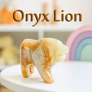 Onyx Lion (Size : 10 cm)