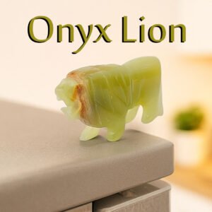 Onyx Lion (Size : 10 cm)