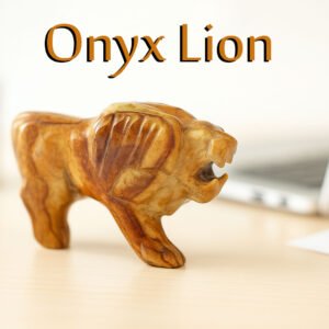 Onyx Lion (Size : 10 cm)