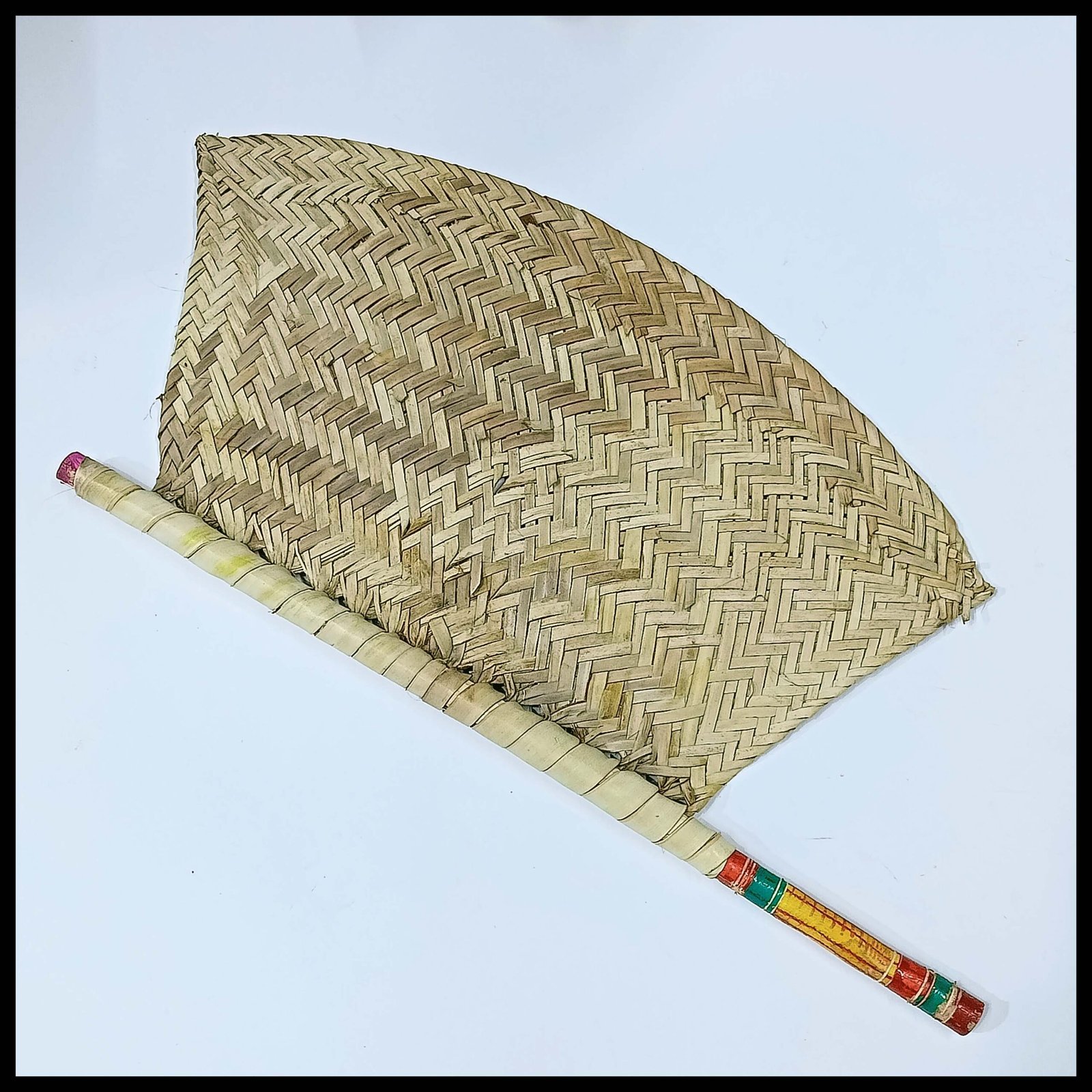 Cane Hand Fan - Image 3