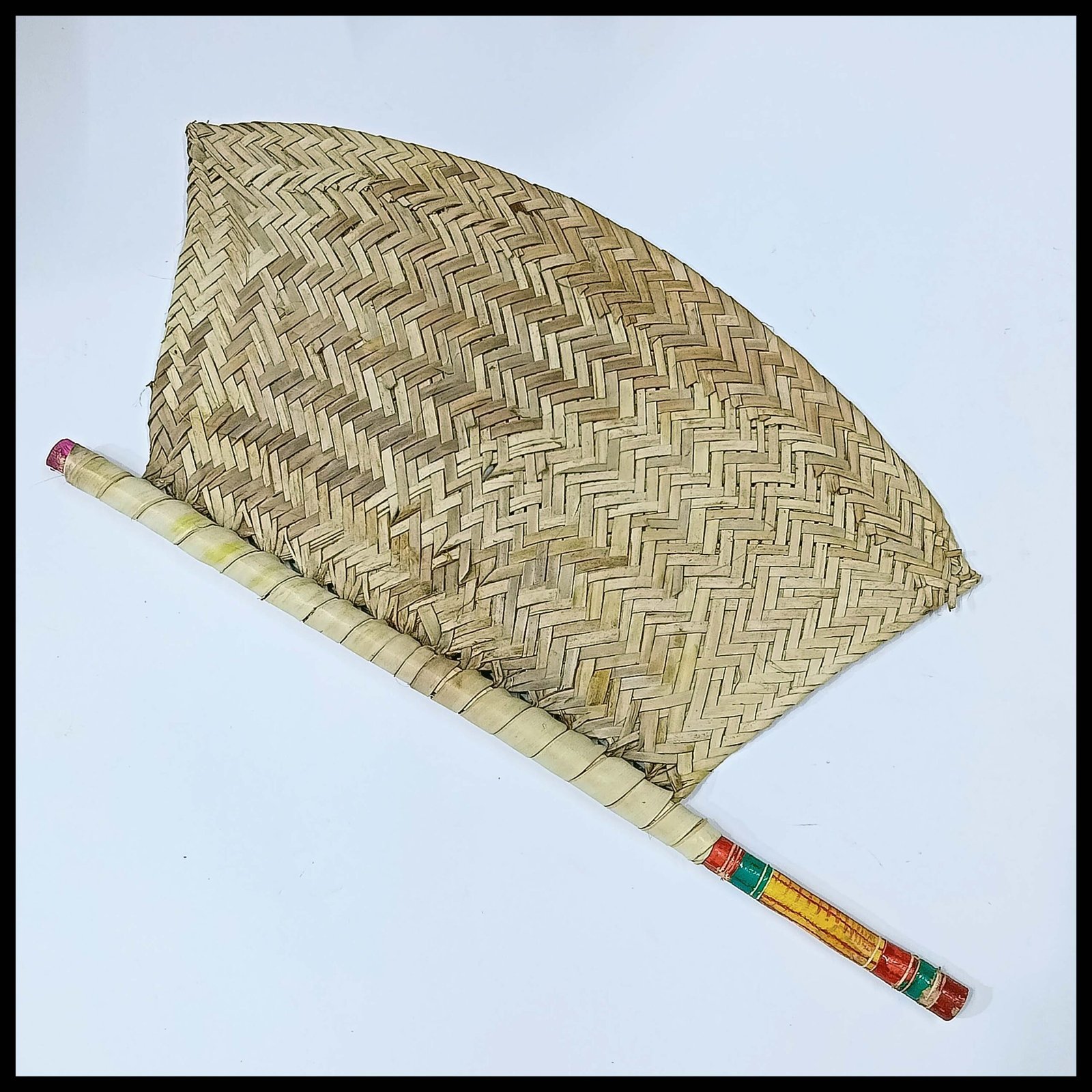 Cane Hand Fan - Image 4