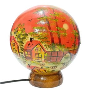 Camel Skin Lamp Round Shape (Size : 25 cm)
