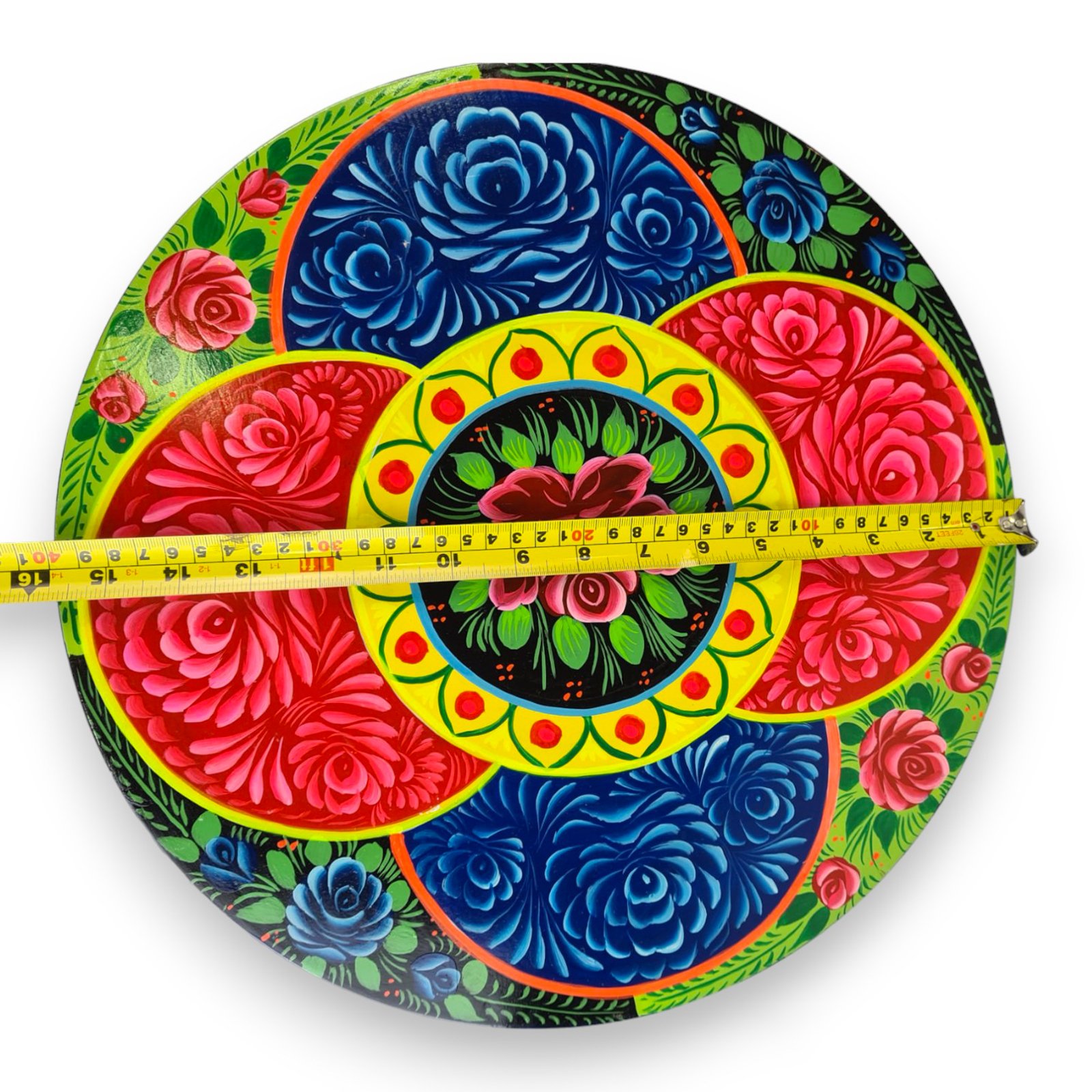 Truck Art Wooden Table (D-40 cm | H:50 cm) - Image 13