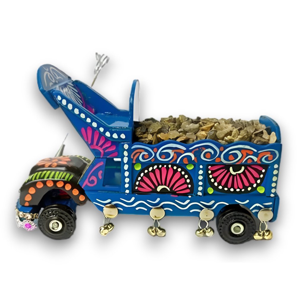 Truck Art Bajri Truck (Size:18x8x12 cm) - Image 9