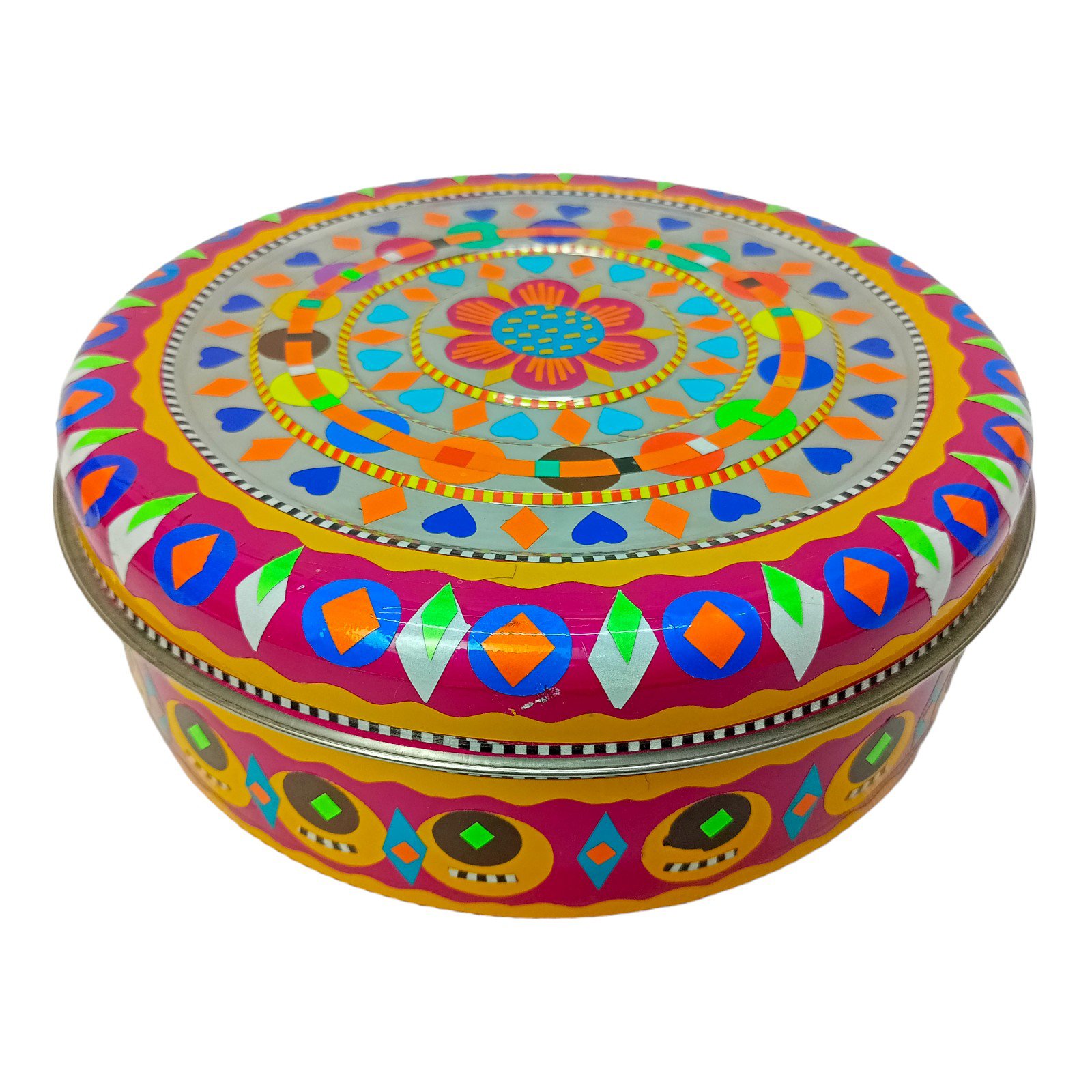 Chamakpatti Masala Box 7pcs Set (Size-H:8cm,D:23cm) - Image 3