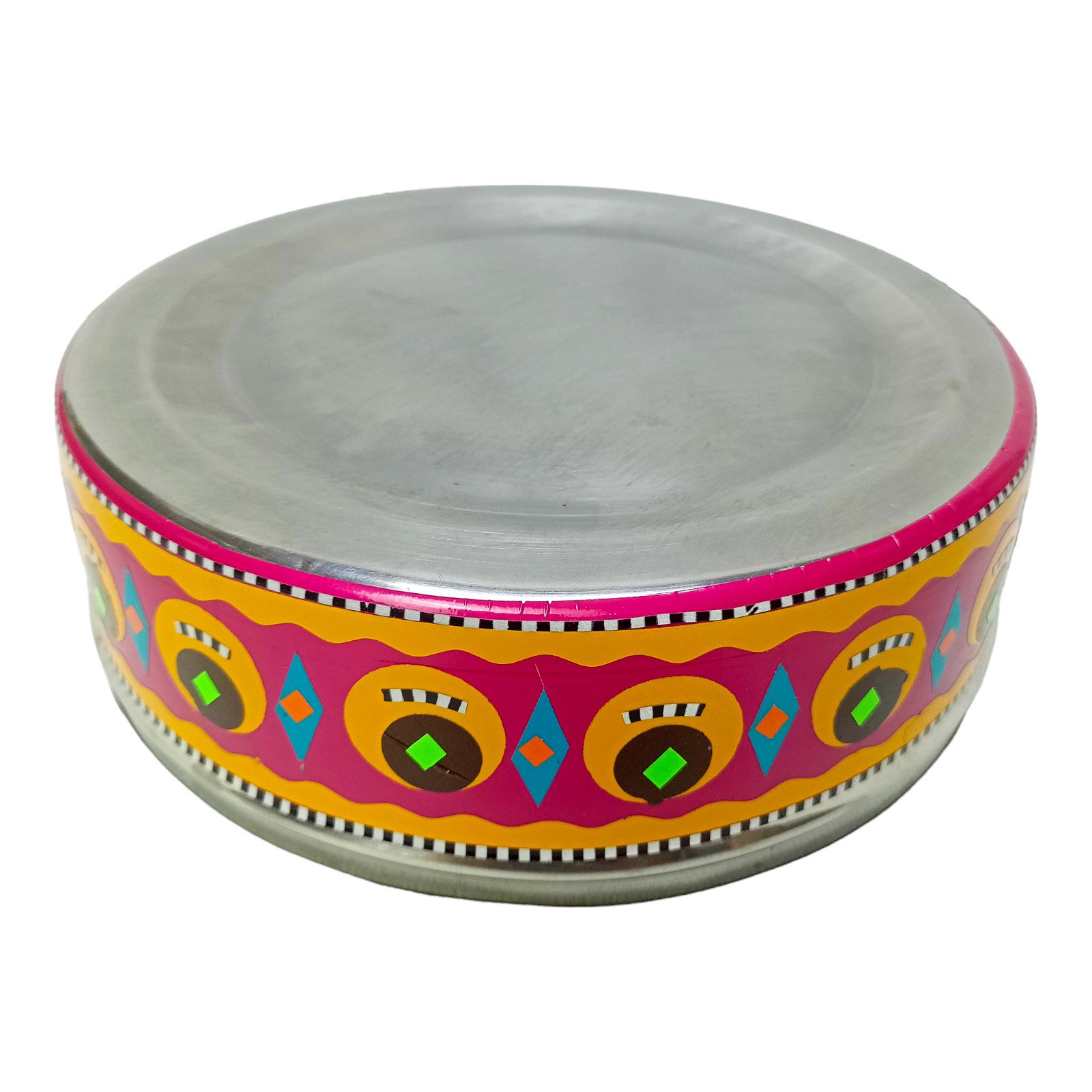 Chamakpatti Masala Box 7pcs Set (Size-H:8cm,D:23cm) - Image 8