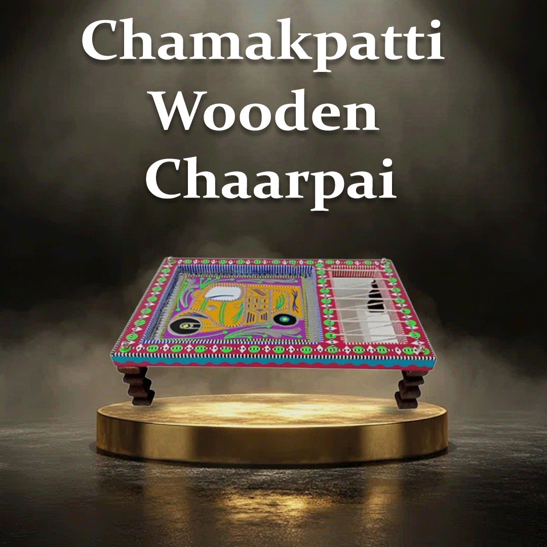 Chamakpatti Wooden Chaarpai - Image 2