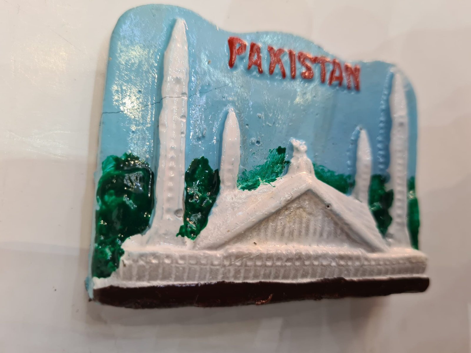 Fridge Magnet/Architectural Elegance: Shah Faisal Masjid Fridge Magnet - Image 12